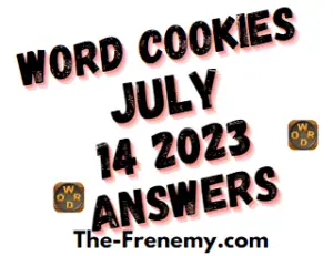 Word Cookies July 14 2023 Answers for Today