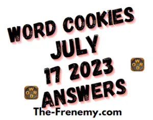Word Cookies July 17 2023 Answers for Today