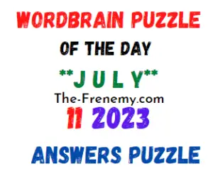 WordBrain Puzzle of the Day July 11 2023 Answers for Today