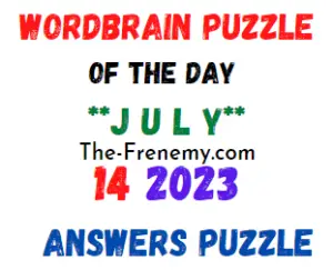 WordBrain Puzzle of the Day July 14 2023 Answers for Today