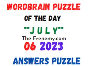 WordBrain Puzzle of the Day July 6 2023 Answers for Today