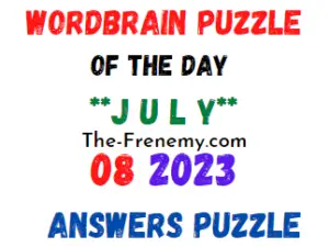 WordBrain Puzzle of the Day July 8 2023 Answers for Today