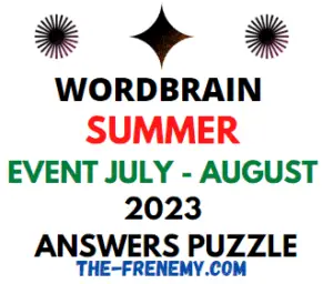 WordBrain Summer Event 2023 Answers