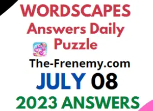 Wordscapes July 8 2023 Answers for Today