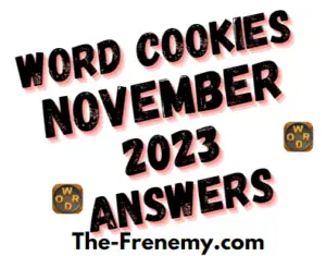 Word Cookies Daily Puzzle Challenge November 2023 Answers