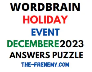 WordBrain Holiday Event December 2023 Answers
