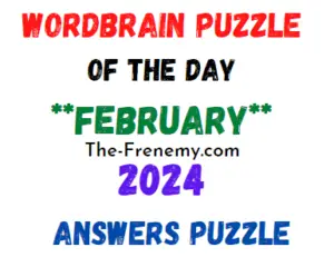 WordBrain Puzzle of the Day Today February 2024 Answers