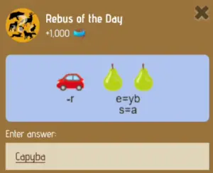 Rebus of the Day Zoo January 6 2025 Answers